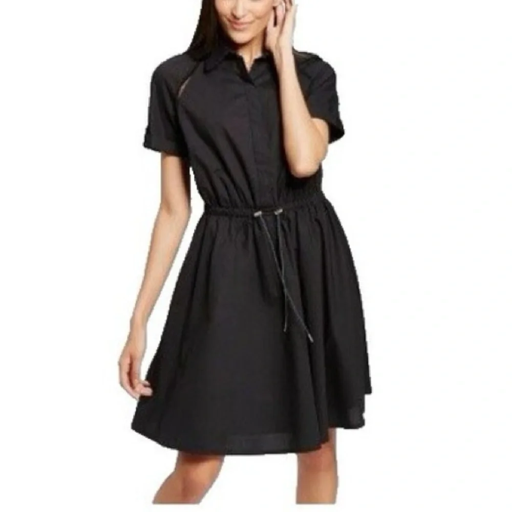 60. Mossimo Black Collared Dress – Size XS